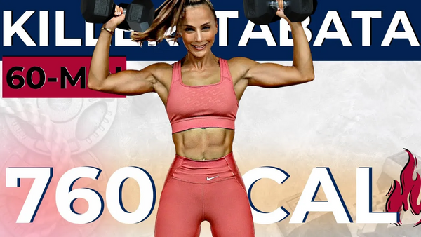 60-MIN FAT KILLER TOTAL BODY TABATA WORKOUT