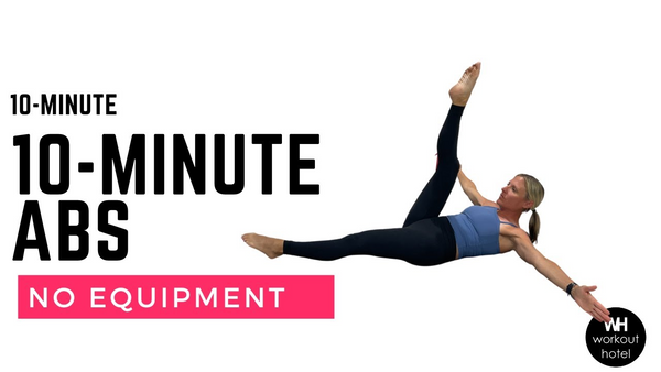 10 Minute Ab Workout NO EQUIPMENT The Ab Workout that kept me sore for days