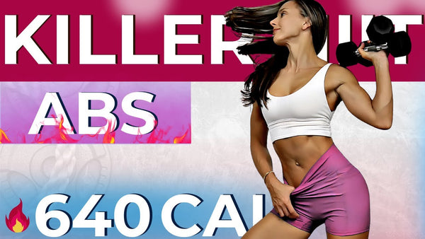 60 MIN INTENSE 6 PACK ABS WORKOUT CHALLENGE Total Body Toning, Overall Fat Burn BELLY FAT BURN