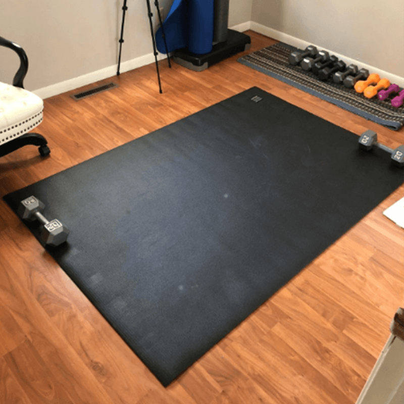 Gxmmat Extra Large Exercise Mat, 6'x12' Works Great on Wood Floor, Con –  GXMMAT