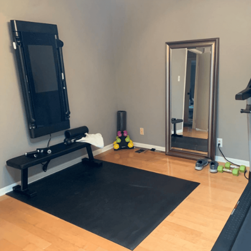 Gxmmat Large Yoga Mat Non-Slip 7'x5'x9mm, Thick Workout Mats for