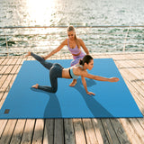 Gxmmat Large Yoga Mat, 6'x6'x7mm Durable and Suitable for Home Gym